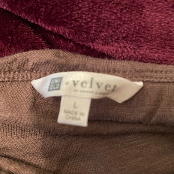 Velvet Brown strapless beach dress size large - Picture 4 of 5